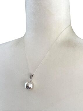 Vintage ATI Mexico 925 Sterling Harmony Ball Angel Caller Necklace